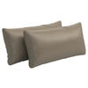 NIERENKISSEN  - Grau, Konventionell, Leder (65/25cm) - Sit & More