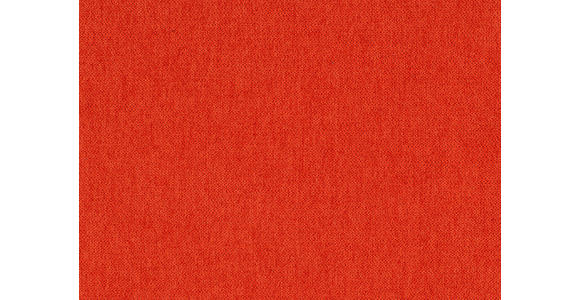 HOCKER Flachgewebe Rot  - Silberfarben/Rot, Design, Textil/Metall (137/43/74cm) - Cantus