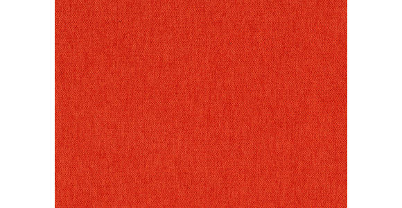 HOCKER in Textil Rot  - Silberfarben/Rot, Design, Textil/Metall (137/43/74cm) - Cantus