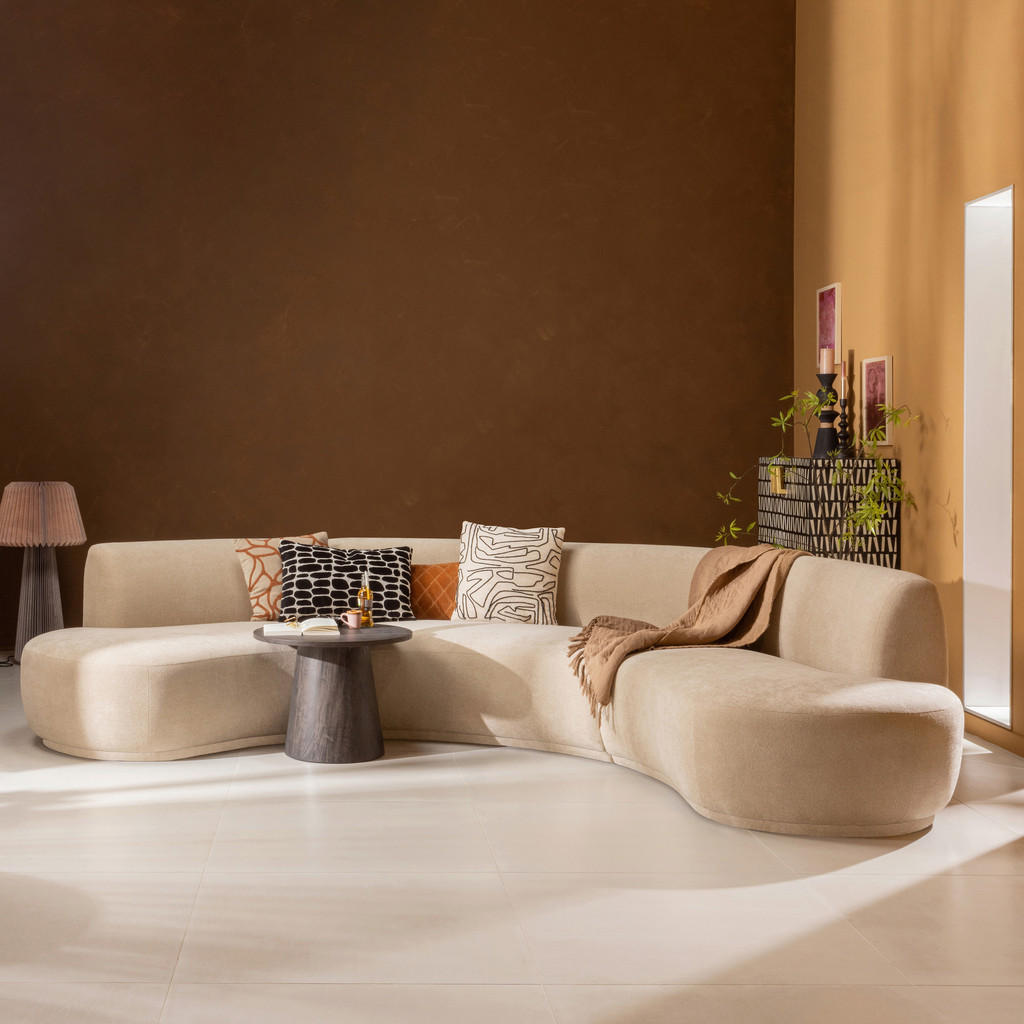 Thumbnail - Livetastic Couchtisch Vito, Dunkelbraun, Holzwerkstoff, rund, konisch, 80x40x80 cm, Wohnzimmer, Wohnzimmertische, Coucht...