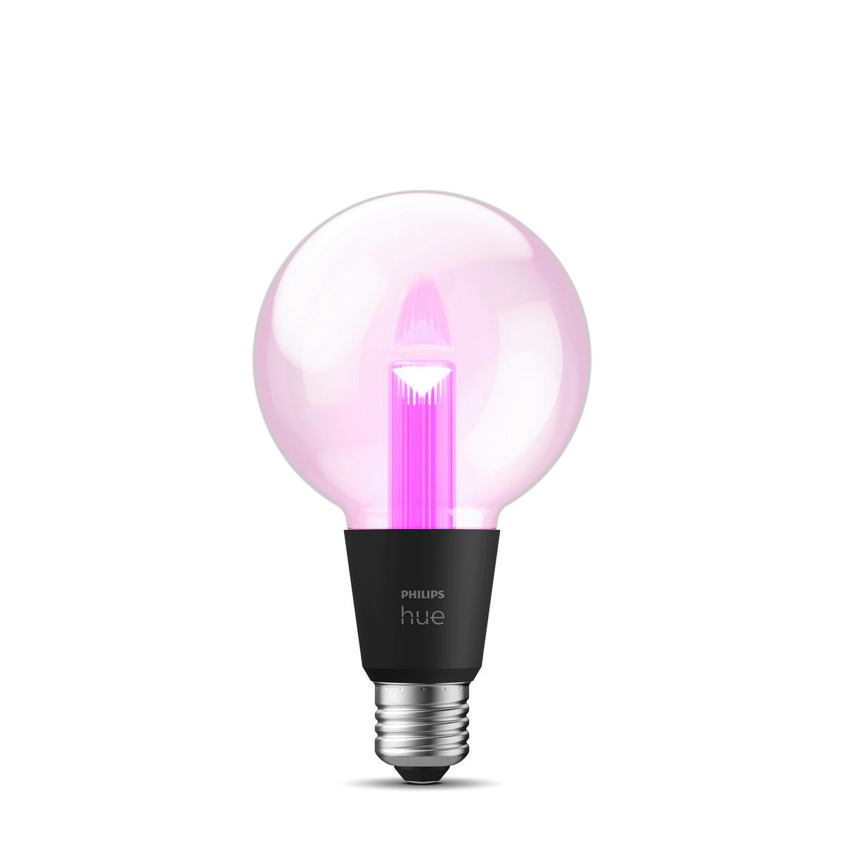 LED-LEUCHTMITTEL   E27 6,8 W  - Schwarz, Basics, Glas (9,5/16,5/14,6cm) - Philips HUE