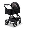 KOMBIKINDERWAGEN  Aura  Onyx Melange  - Schwarz, Basics, Textil (86/61/120cm) - Moon