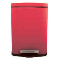 TRETEIMER AKIRA 5 L  - Rot/Schwarz, Basics, Kunststoff/Metall (21,4/17,6/30cm)