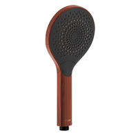 DUSCHKOPF   - Schwarz/Braun, Basics, Kunststoff (12cm) - Wenko