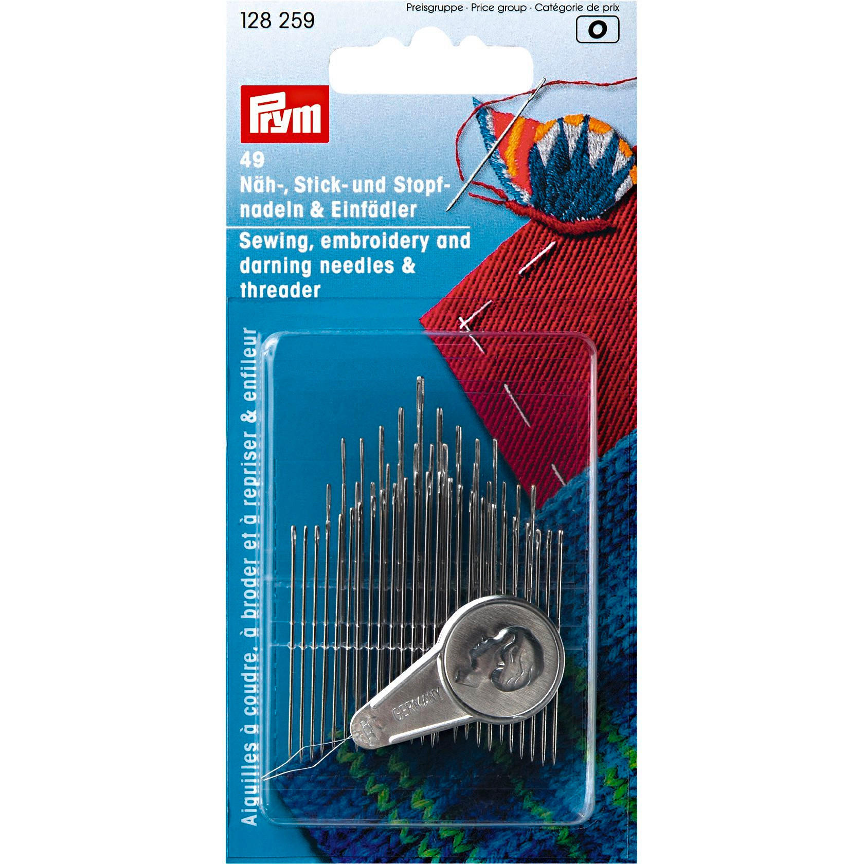 NÄHNADELNSET - Silberfarben, Basics, Metall (6.7/14.0/0.5cm)
