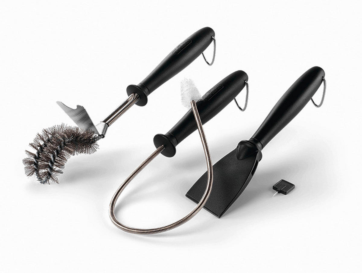 PRIBOR ZA ŽAR - črna, Basics, kovina/umetna masa - Napoleon