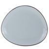 SPEISETELLER AQUA BLUE GRIGIO   30/26 cm  - Blaugrau, Trend, Keramik (30/26cm) - Novel