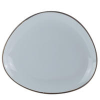 SPEISETELLER AQUA BLUE GRIGIO   30/26 cm  - Blaugrau, Trend, Keramik (30/26cm) - Novel