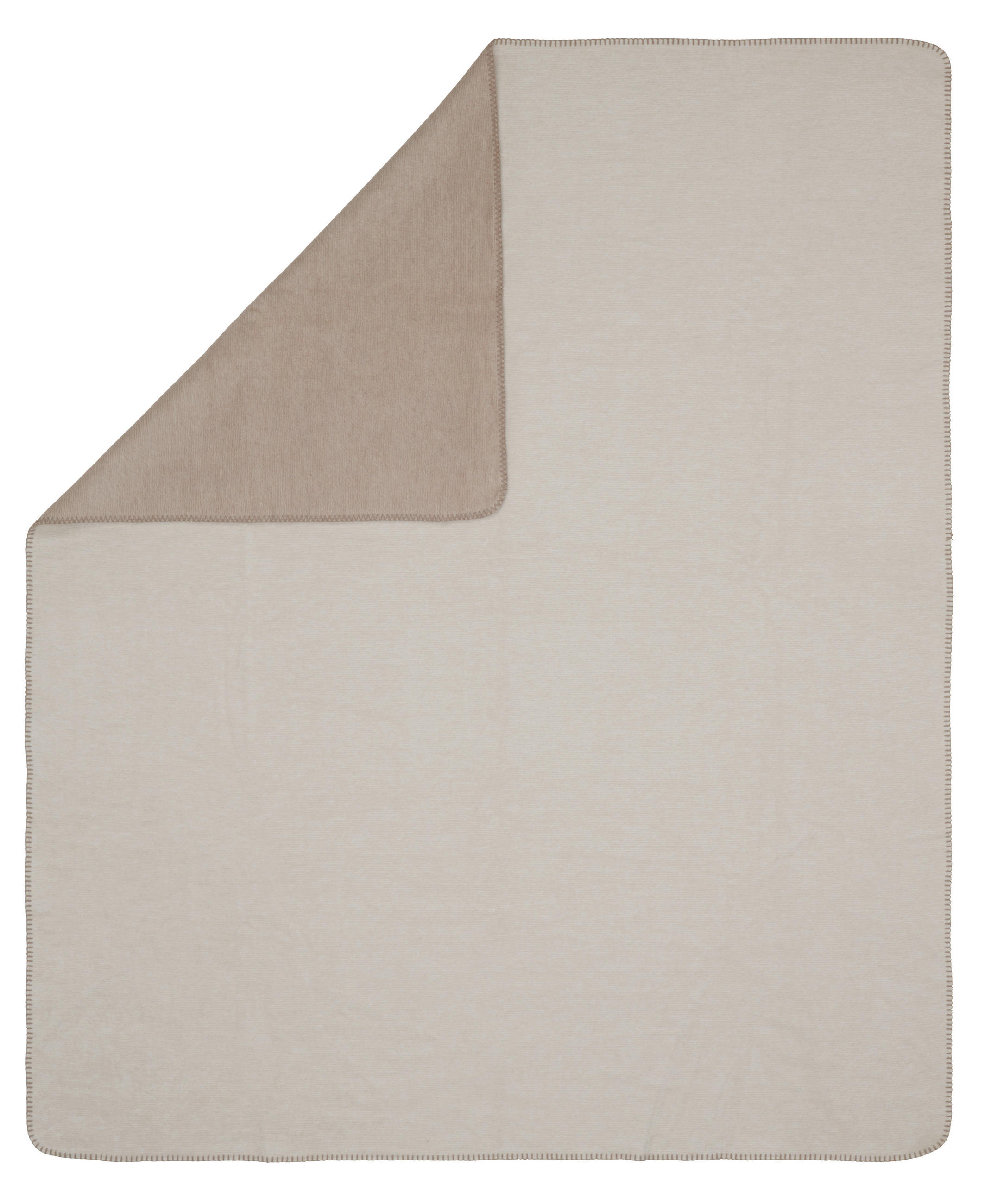 WOHNDECKE 150/200 cm  - Taupe/Beige, KONVENTIONELL, Textil (150/200cm) - Novel