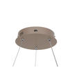 LED-HÄNGELEUCHTE 55/150 cm  - Cappuccino, Design, Kunststoff/Metall (55/150cm) - Novel
