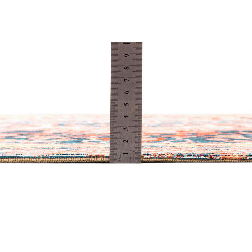 Thumbnail - Tom Tailor Flachwebeteppich, Mehrfarbig, Textil, orientalisch, rechteckig, 48x70 cm, Teppiche & Böden, Teppiche, Moderne...