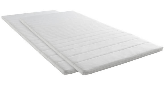 TOPPER 90/200 cm - Weiß, KONVENTIONELL, Textil (90/200cm) - Esposa