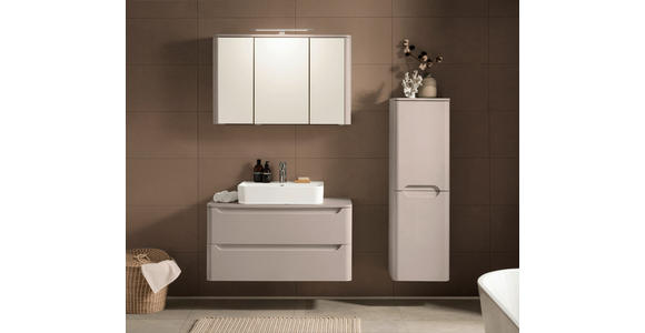 MIDISCHRANK 41/130/35 cm  - Kaschmir, KONVENTIONELL, Holzwerkstoff (41/130/35cm) - Xora