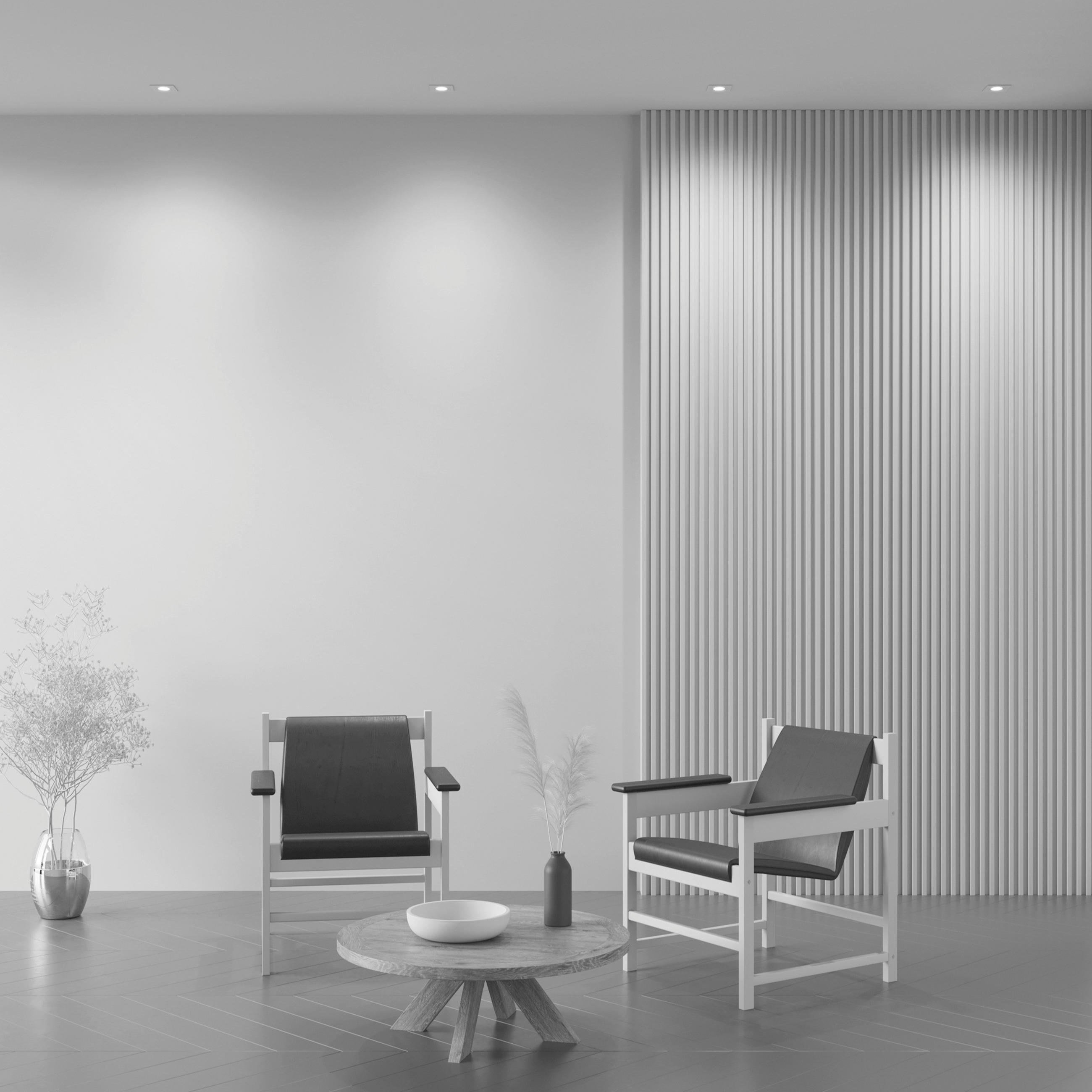 STRAHLER - Weiß, Basics, Metall (9,2/2,5/9,2cm) - MAYTONI