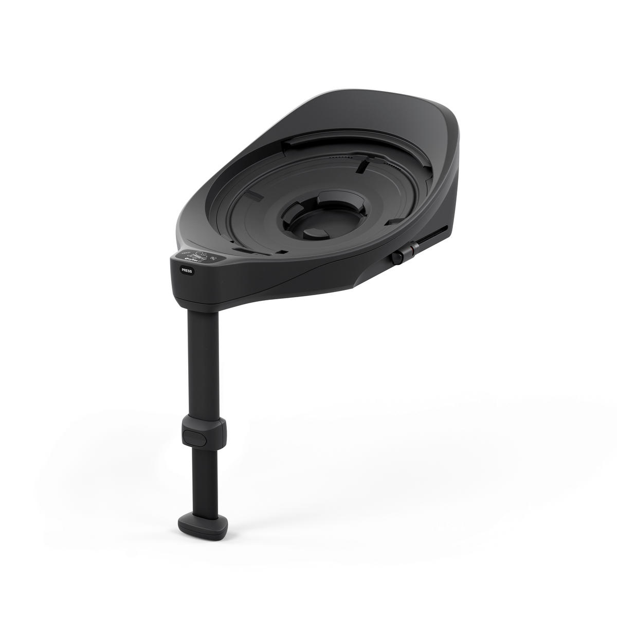 ISOFIXSTATION Base S  - Schwarz, Basics, Kunststoff/Metall (61/40,5/22cm) - cybex PLATINUM