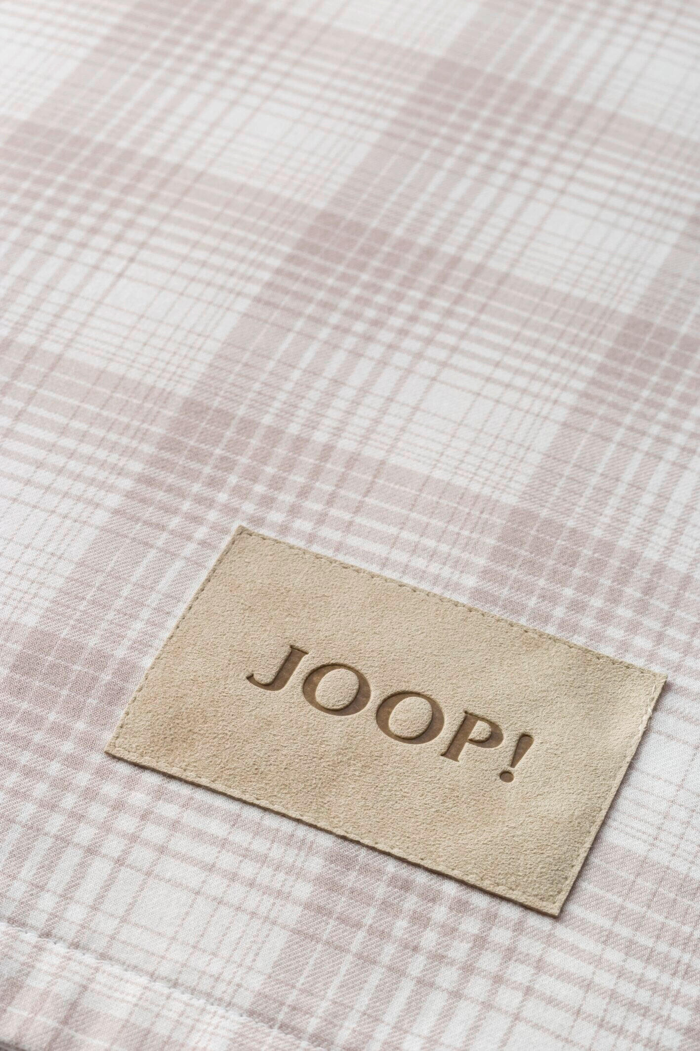 BETTWÄSCHE Soft Checks Flanell 200/200 cm  - Creme, KONVENTIONELL, Textil (200/200cm) - Joop!