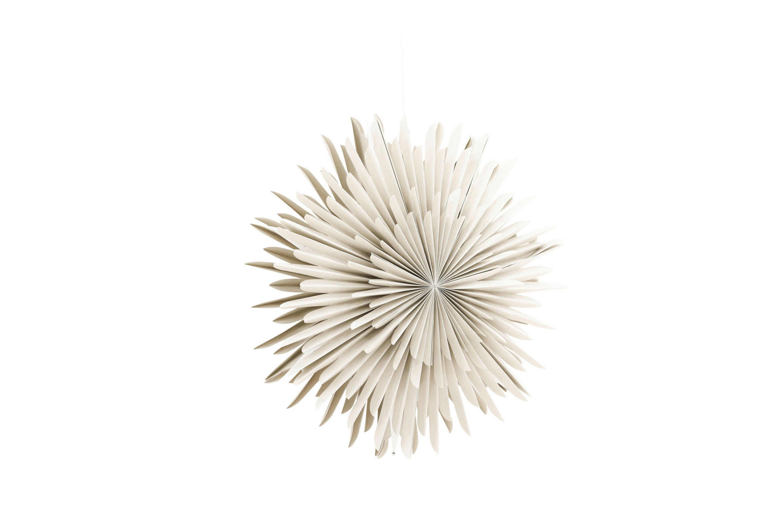 P & B Hängeleuchte Beige 60x60x21 cm