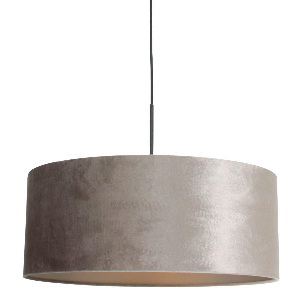 HÄNGELEUCHTE  50/135/50 cm   - Silberfarben, Trend, Leder (50/135/50cm)