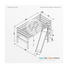 SPIELBETT - Weiß, Design, Holz (90/200cm) SPIELBETT - Weiß, Design, Holz (90/200cm)