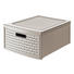SCHUBLADENBOX 34/20/45 cm - Beige, KONVENTIONELL, Kunststoff (34/20/45cm) - Rotho SCHUBLADENBOX 34/20/45 cm - Beige, KONVENTIONELL, Kunststoff (34/20/45cm) - Rotho