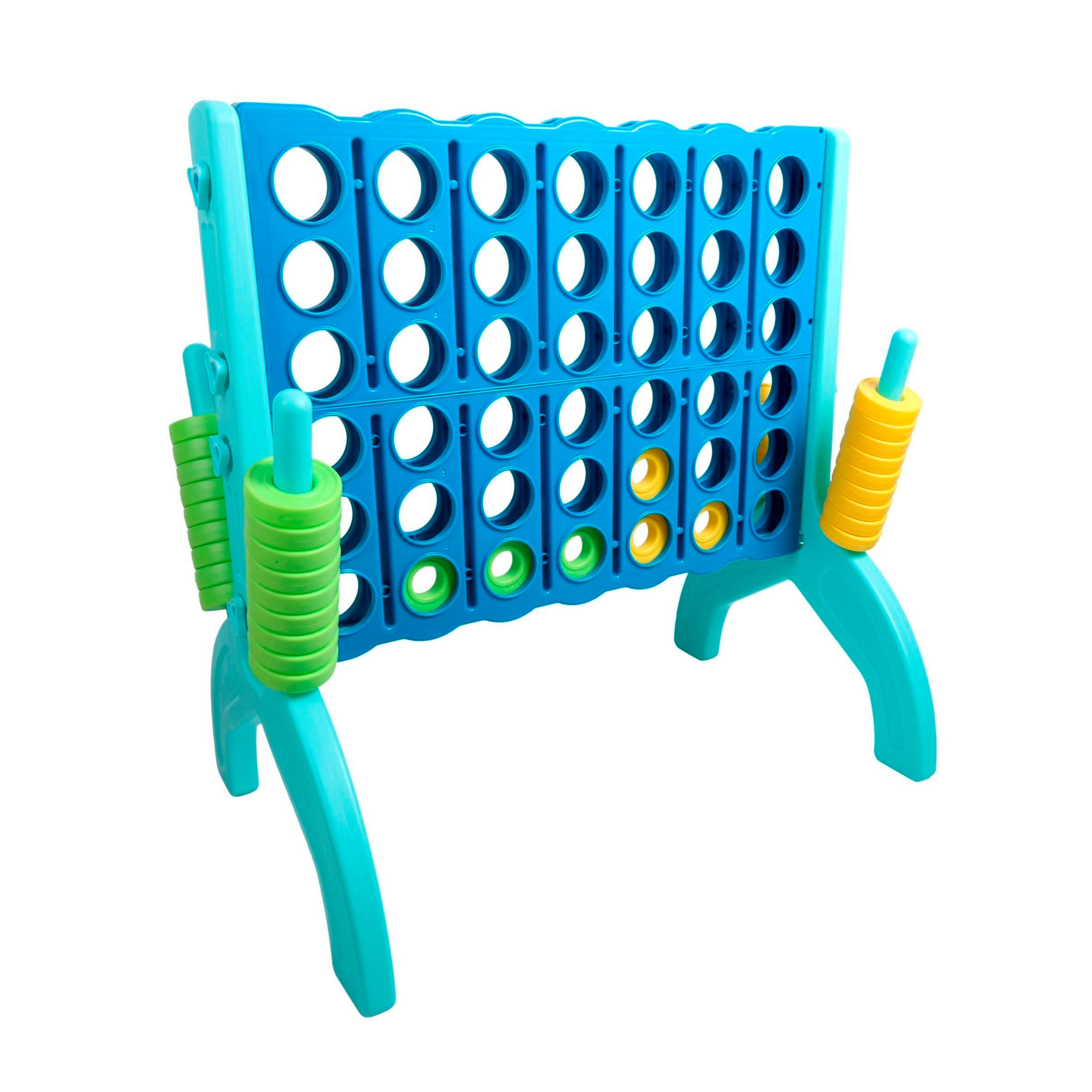 OUTDOORSPIEL XXL Blau, Türkis  - Türkis/Blau, Basics, Kunststoff (73/49/72,5cm)