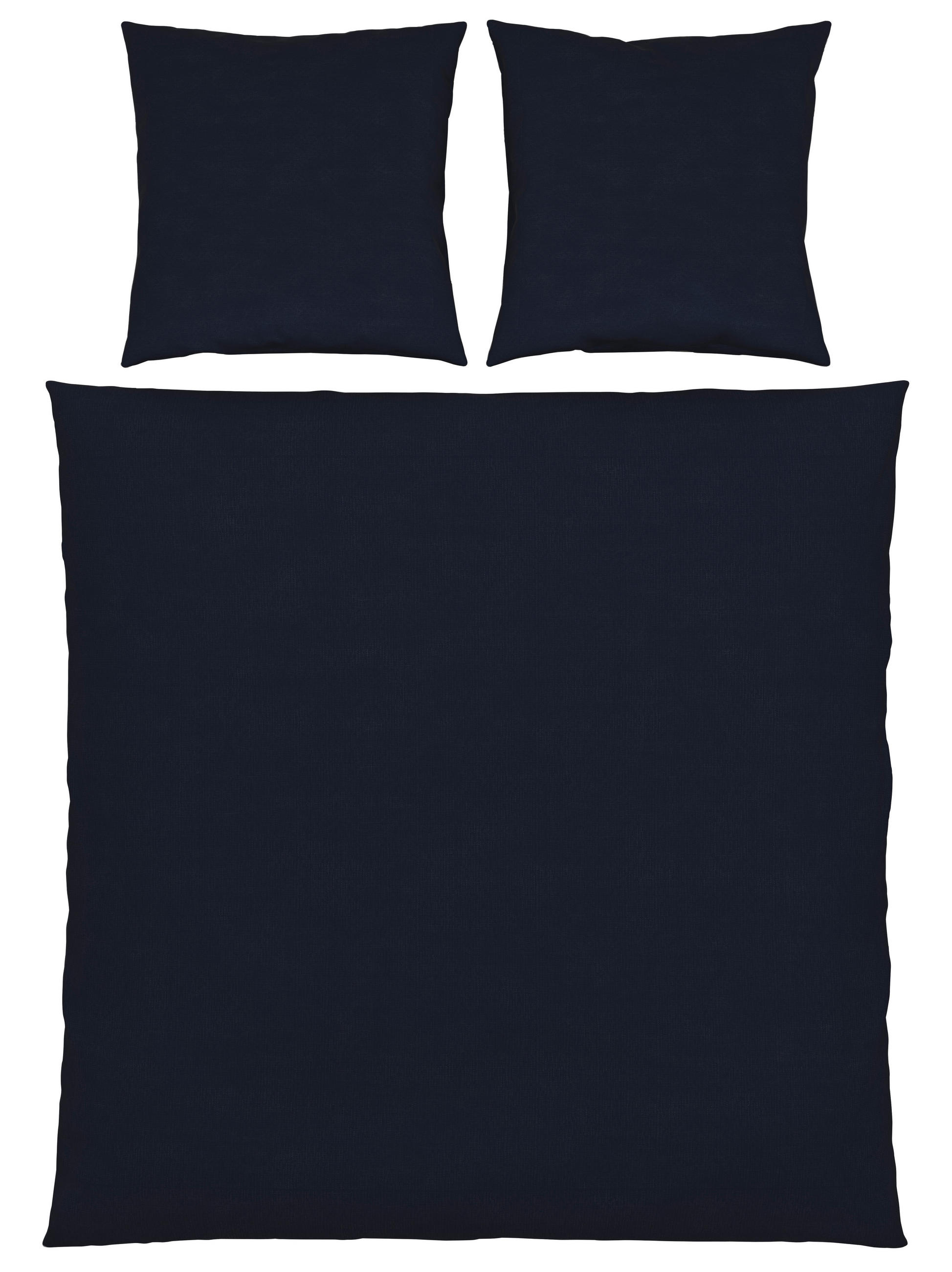 BETTWÄSCHE 200/200 cm  - Dunkelblau, Textil (200/200cm) - Esposa