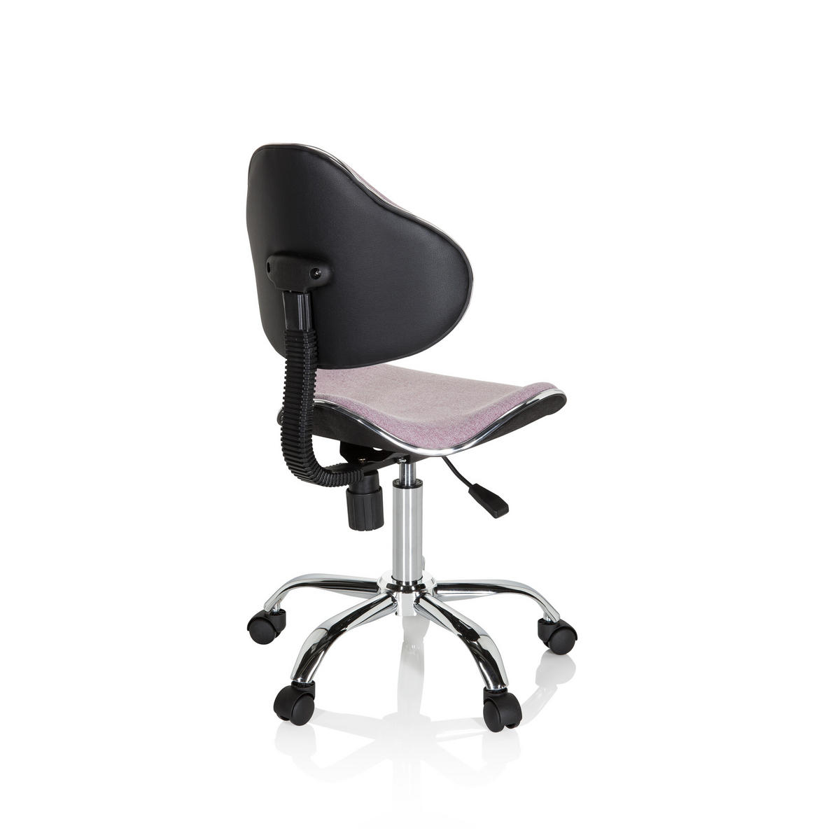 OTOČNÁ ŽIDLE PRO MLÁDEŽ, růžová - růžová, Basics, plast (47/87-98/49cm) - MID.YOU
