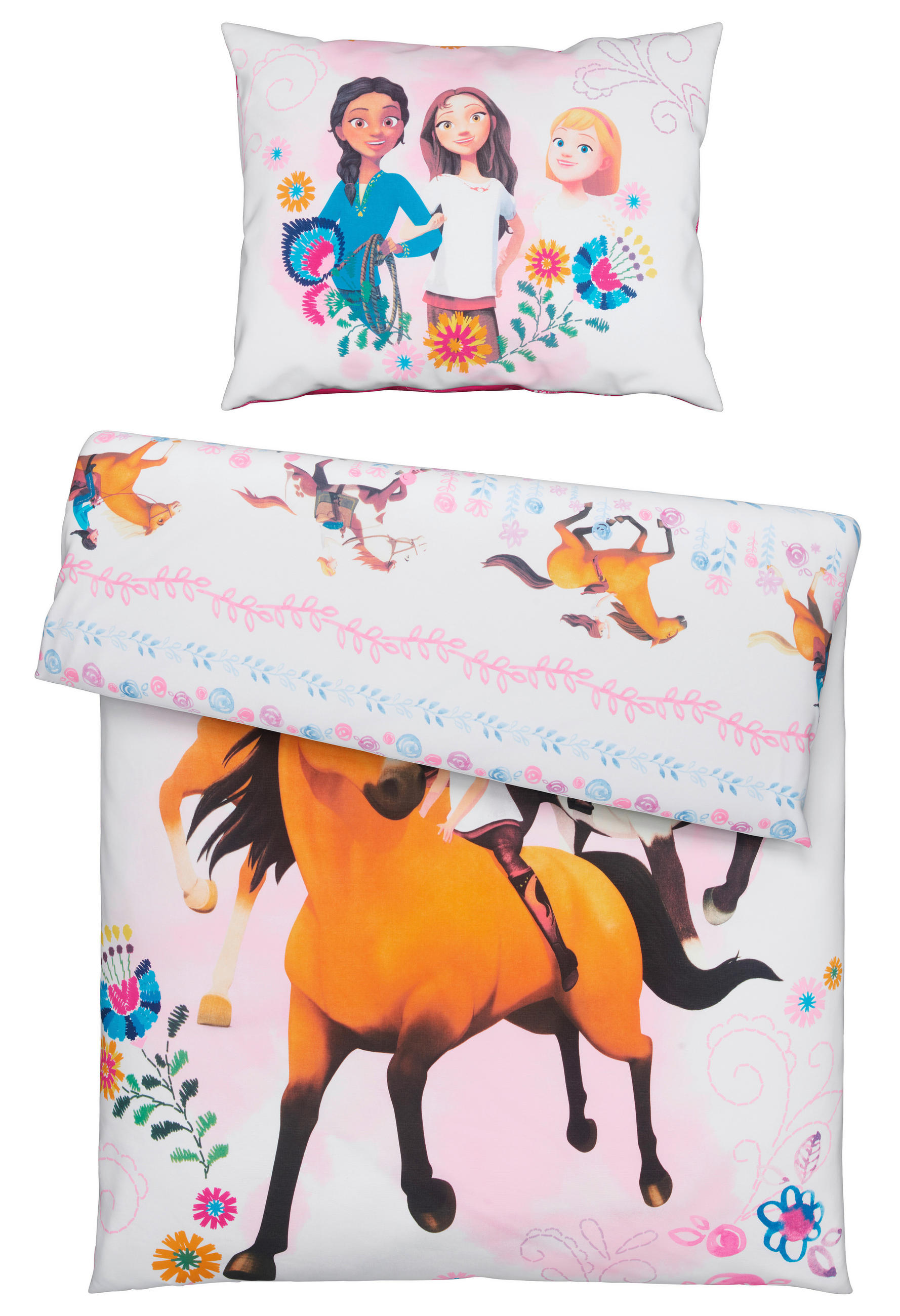 DETSKÉ OBLIEČKY KÔŇ 140/200 cm  - viacfarebná, Konventionell, textil (140/200cm) - Herding