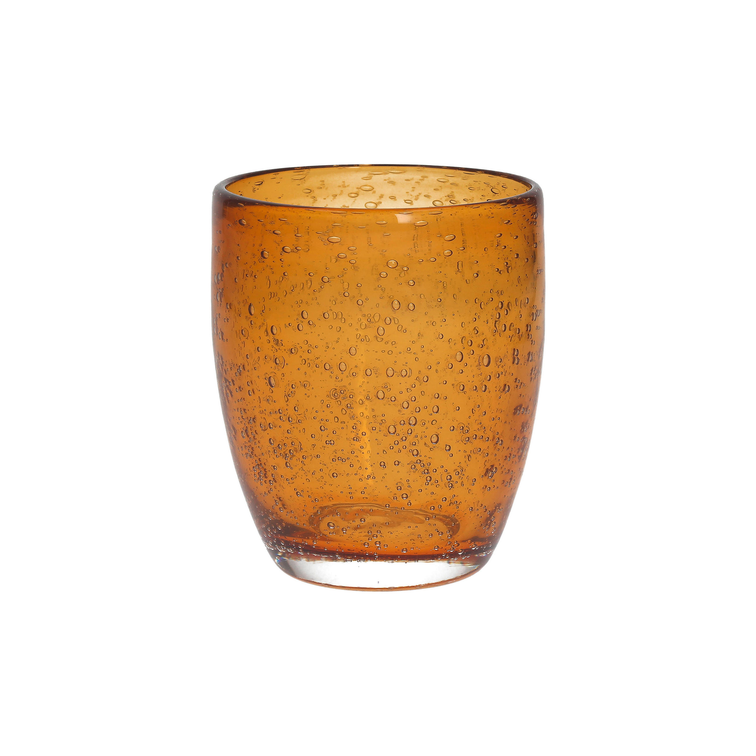 ČAŠA  380 ml  Bubbles  - žuta, Basics, staklo (8,5/10cm) - Tognana