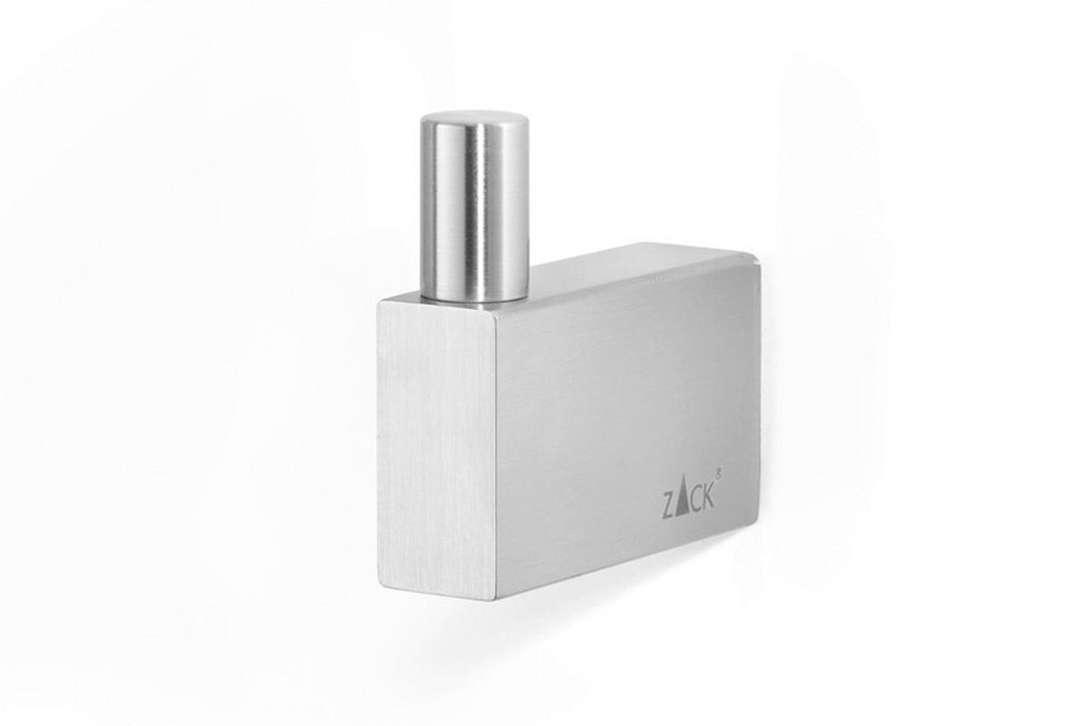 KUKICA ZA RUČNIK  boje oplemenjenog čelika  metal  LINEA  - boje oplemenjenog čelika, Konvencionalno, metal (5/1,5/4,5cm) - Zack
