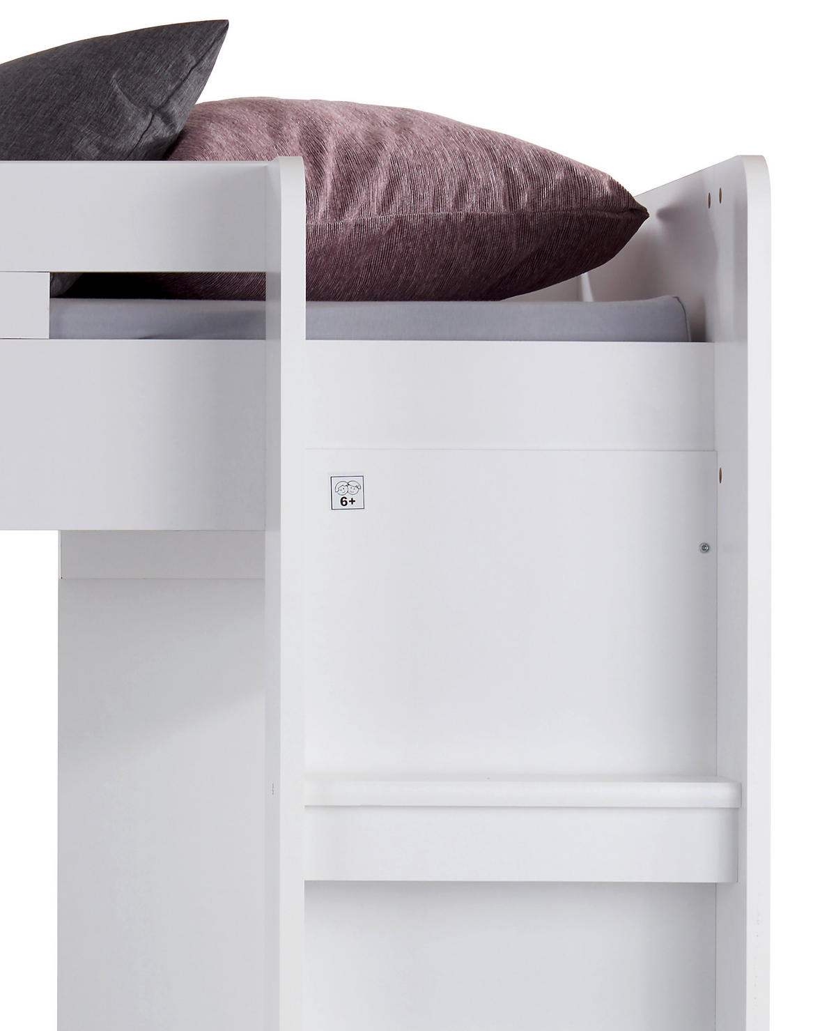 ETAGENBETT - Weiß, KONVENTIONELL, Holzwerkstoff (90/200cm) - Carryhome