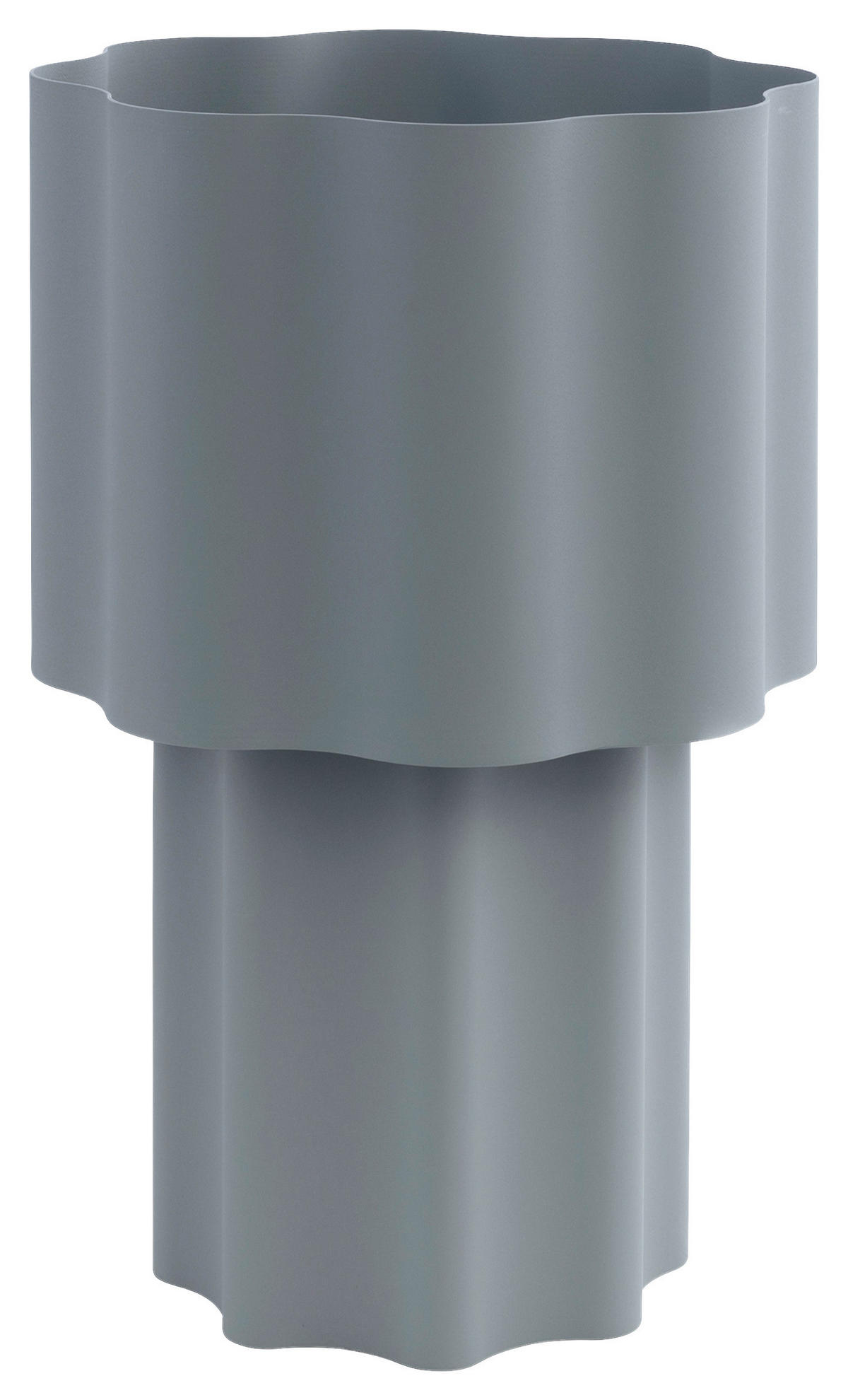 TISCHLEUCHTE - Grau, Trend, Metall (23/36cm) - Collet's Monde