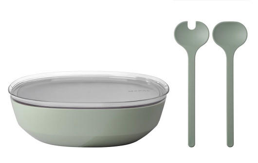 SALATSET  2-teilig 30,1 cm  - Salbeigrün, KONVENTIONELL (30,1cm) - Mepal