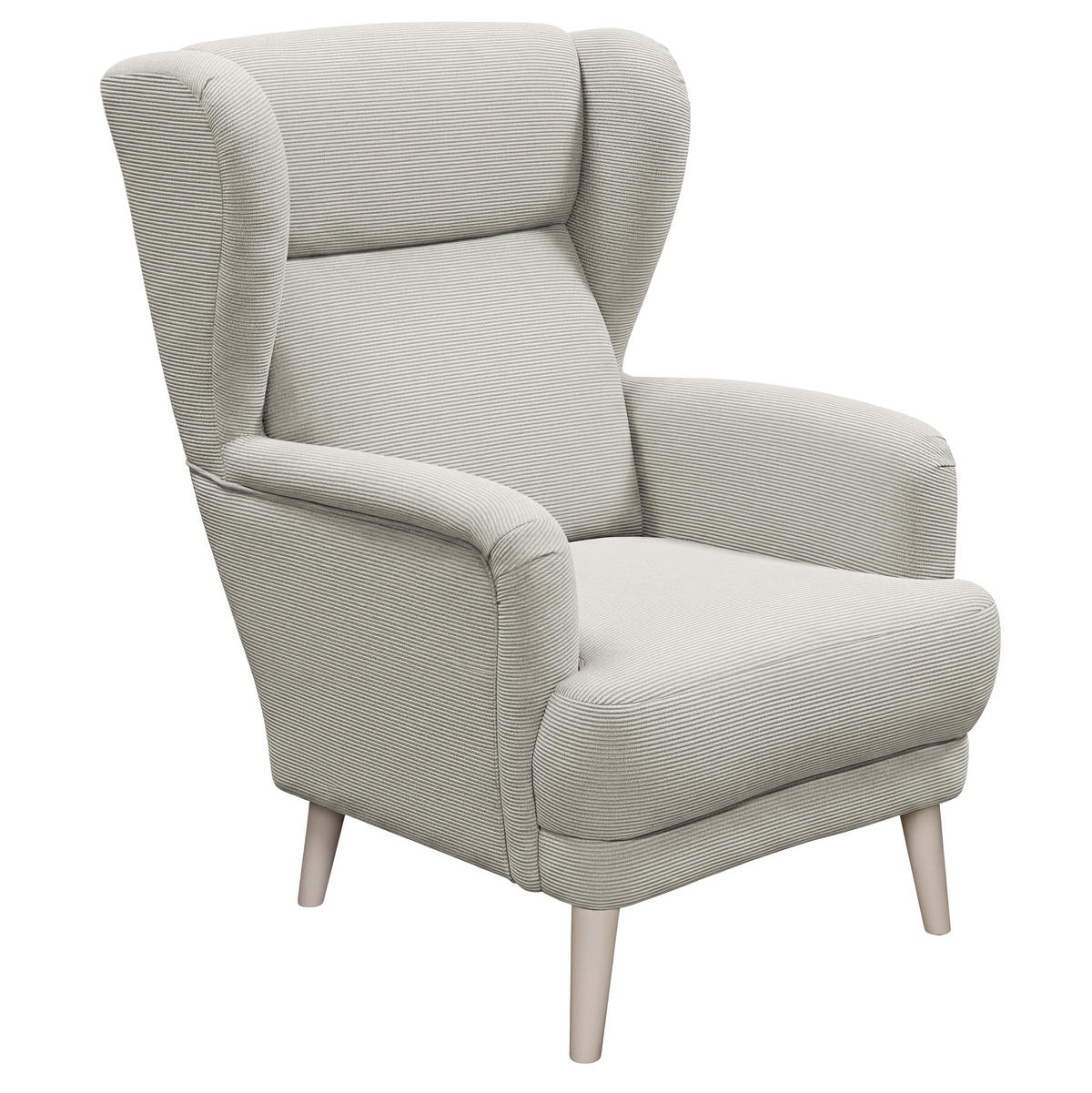 SESSEL in Cord Sandfarben  - Sandfarben/Kaschmir, MODERN, Holz/Textil (74/106/94cm) - MID.YOU