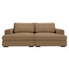 BIGSOFA in Chenille Rostfarben  - Rostfarben/Schwarz, Design, Textil (223/80/158cm) - Lomoco
