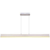LED SVJETILJKA VISEĆA    121/8/120 cm    VERENA  - bijela/boje nikla, Design, metal/plastika (121/8/120cm) - Globo