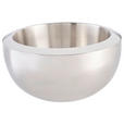 SCHALE   - Edelstahlfarben, Trend, Metall (25,5/13,3cm) - Novel