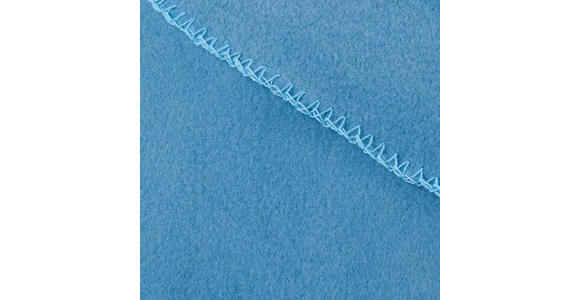 FLEECEDECKE 130/160 cm  - Blau, Basics, Textil (130/160cm) - Boxxx