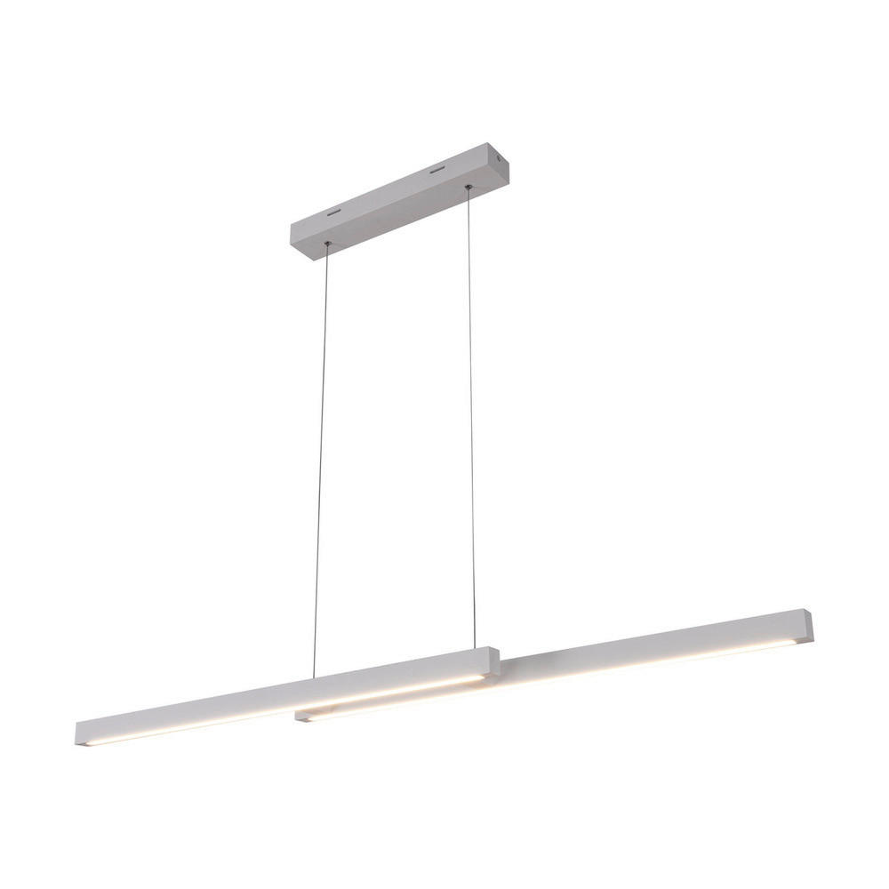HÄNGELEUCHTE 1509842 10/120/110 cm  - Weiß, Design, Holz (10/120/110cm)