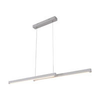 HÄNGELEUCHTE 1509842 10/120/110 cm  - Weiß, Design, Holz (10/120/110cm)