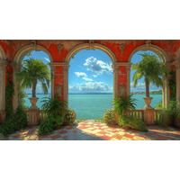 ACRYLGLASBILD Architektur  - Multicolor, Basics, Kunststoff (100/180/1,70cm) - Euroart