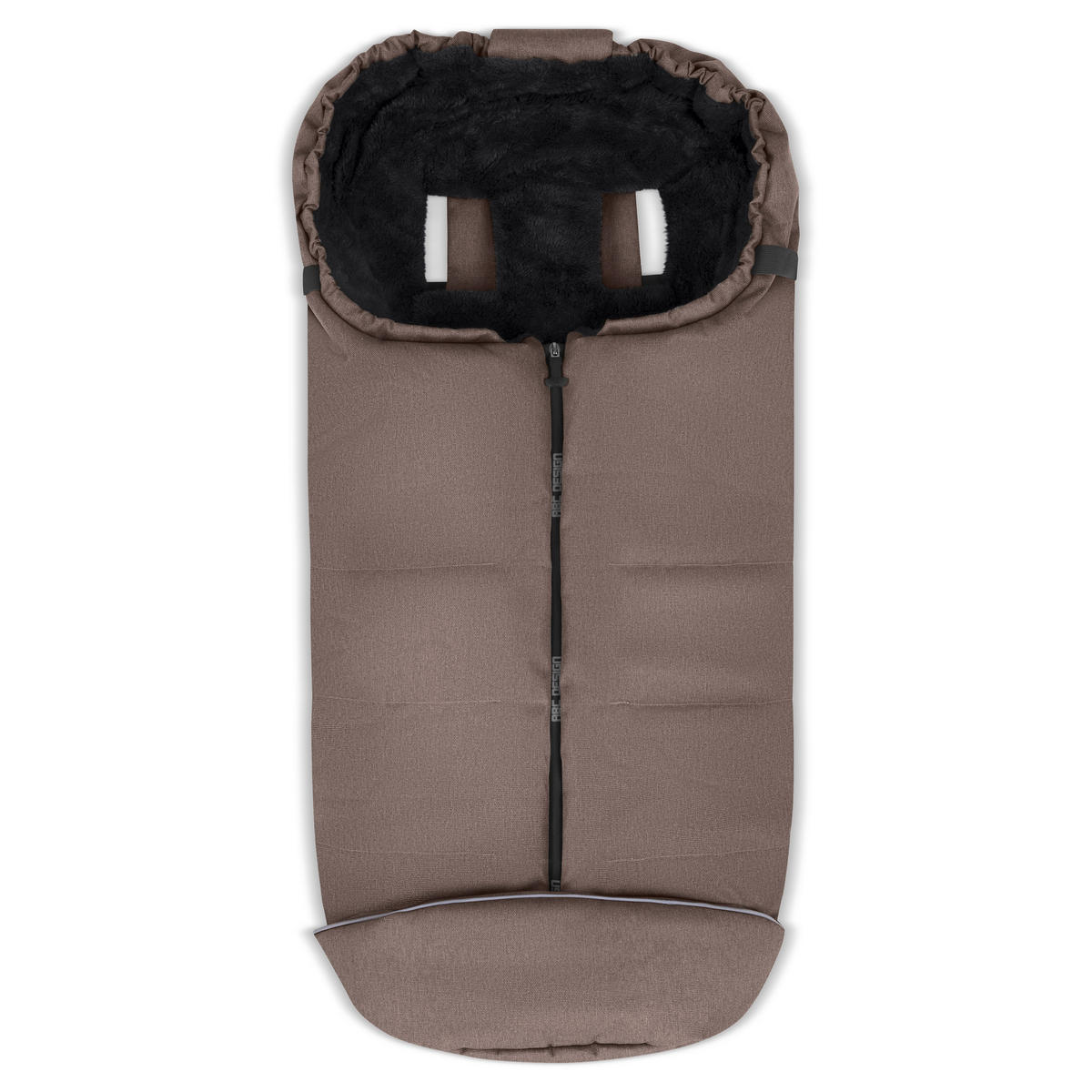 FUßSACK Winterfußsack  - Graubraun, Basics, Textil (98/47/8cm) - ABC Design