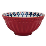 MÜSLISCHALE  - Rot, Trend, Keramik (15,7/7,3cm) - Novel