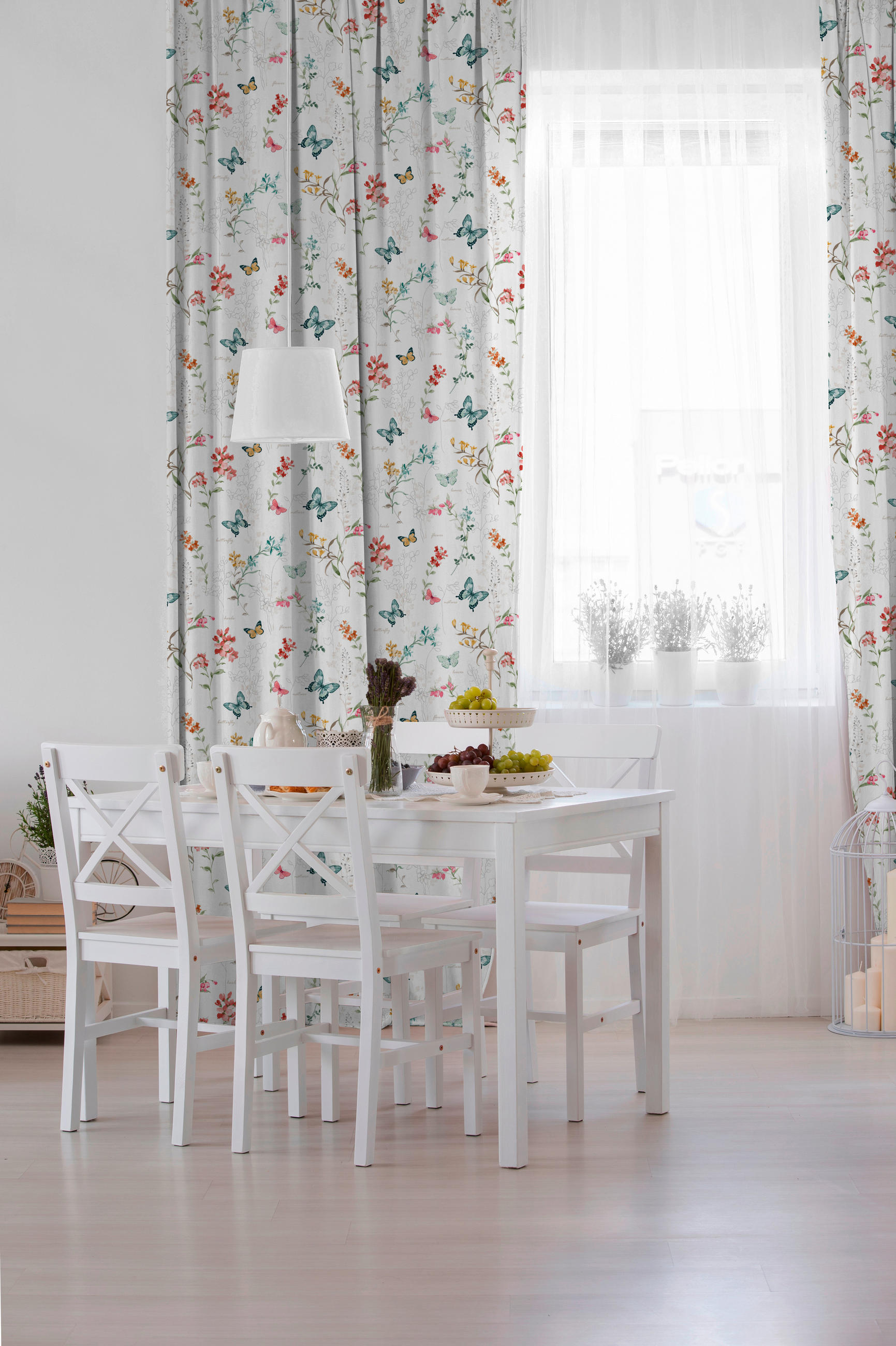 VORHANGSTOFF per lfm blickdicht  - Multicolor, KONVENTIONELL, Textil (140cm) - Esposa
