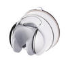 BRAUSEHALTERUNG   - Chromfarben, Basics, Kunststoff (6,5/6,5/7cm) - Sadena