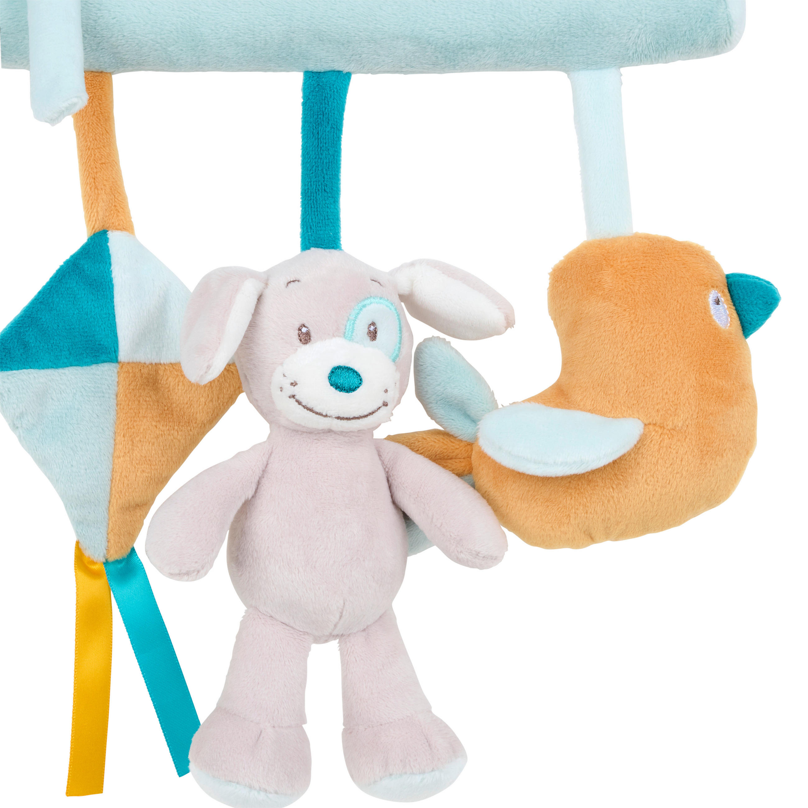 BABYSCHALENMOBILE - Multicolor, Trend, Kunststoff/Textil (27/23cm) - Patinio