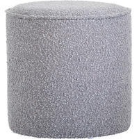 HOCKER Bouclé Graubraun  - Graubraun, Trend, Textil (40/40/40cm) - Xora