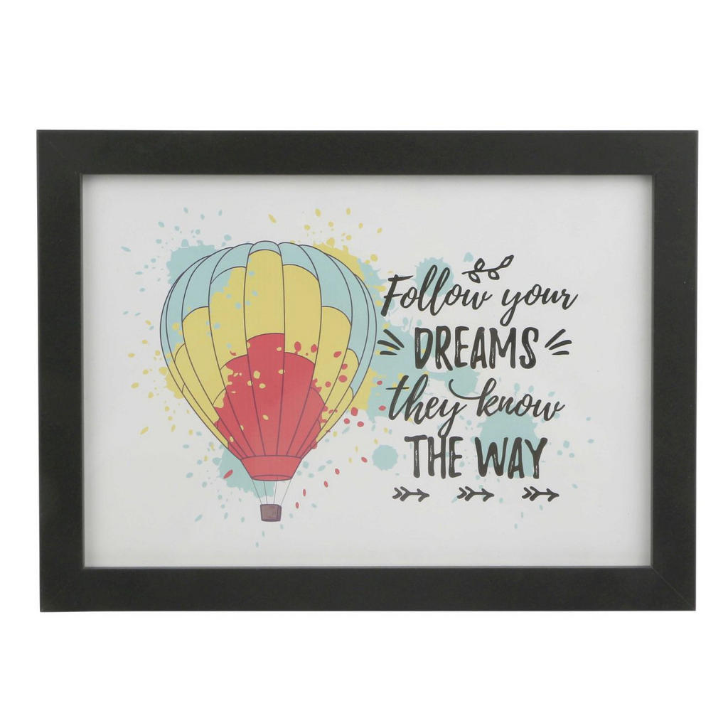 Bilderrahmen 21x30 Cm Caralina Holz Schwarz, 24,4x33,4 Cm