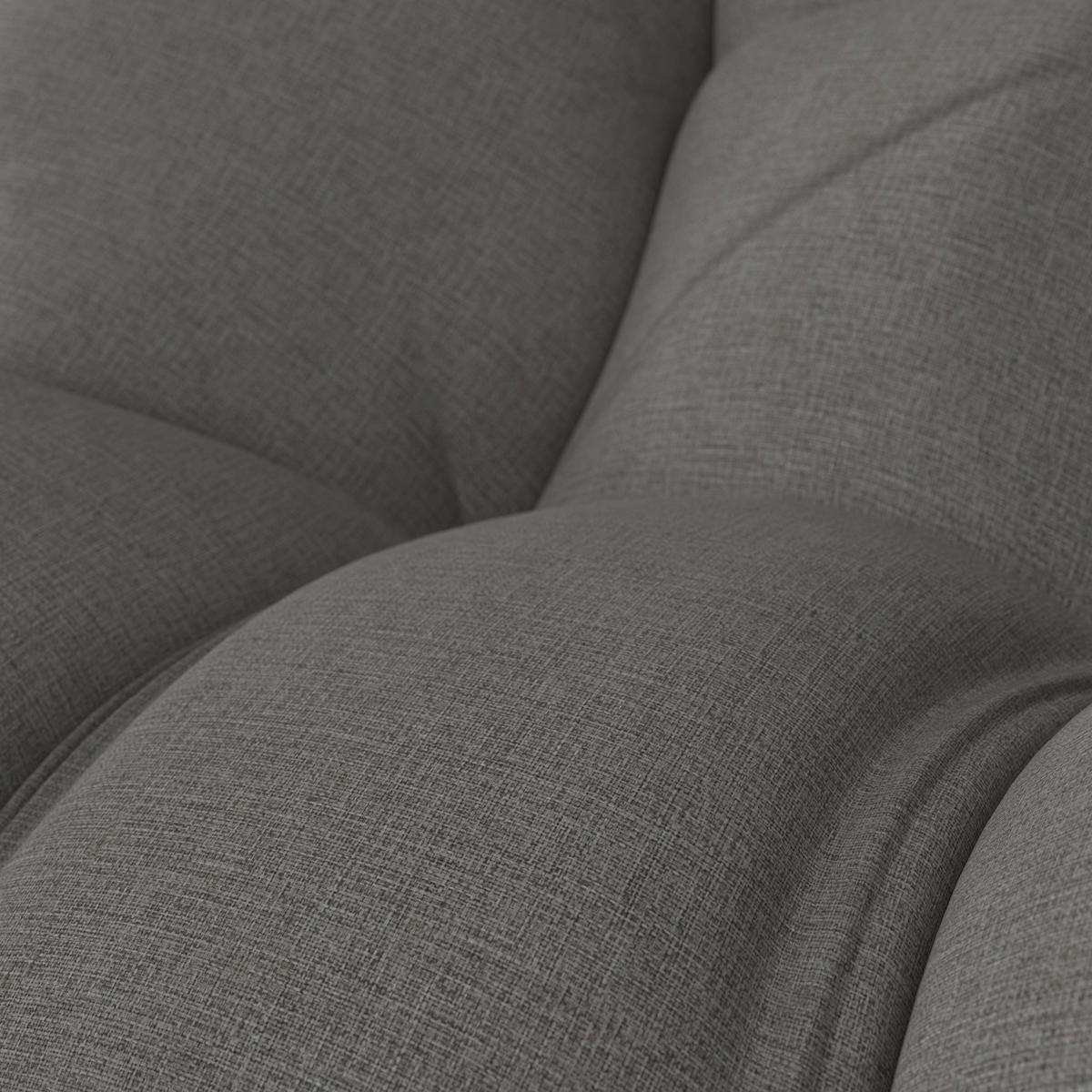 GARTEN-RELAXSESSEL 95/84/77 cm  - Braun/Grau, KONVENTIONELL, Kunststoff/Metall (95/84/77cm) - Ambia Garden