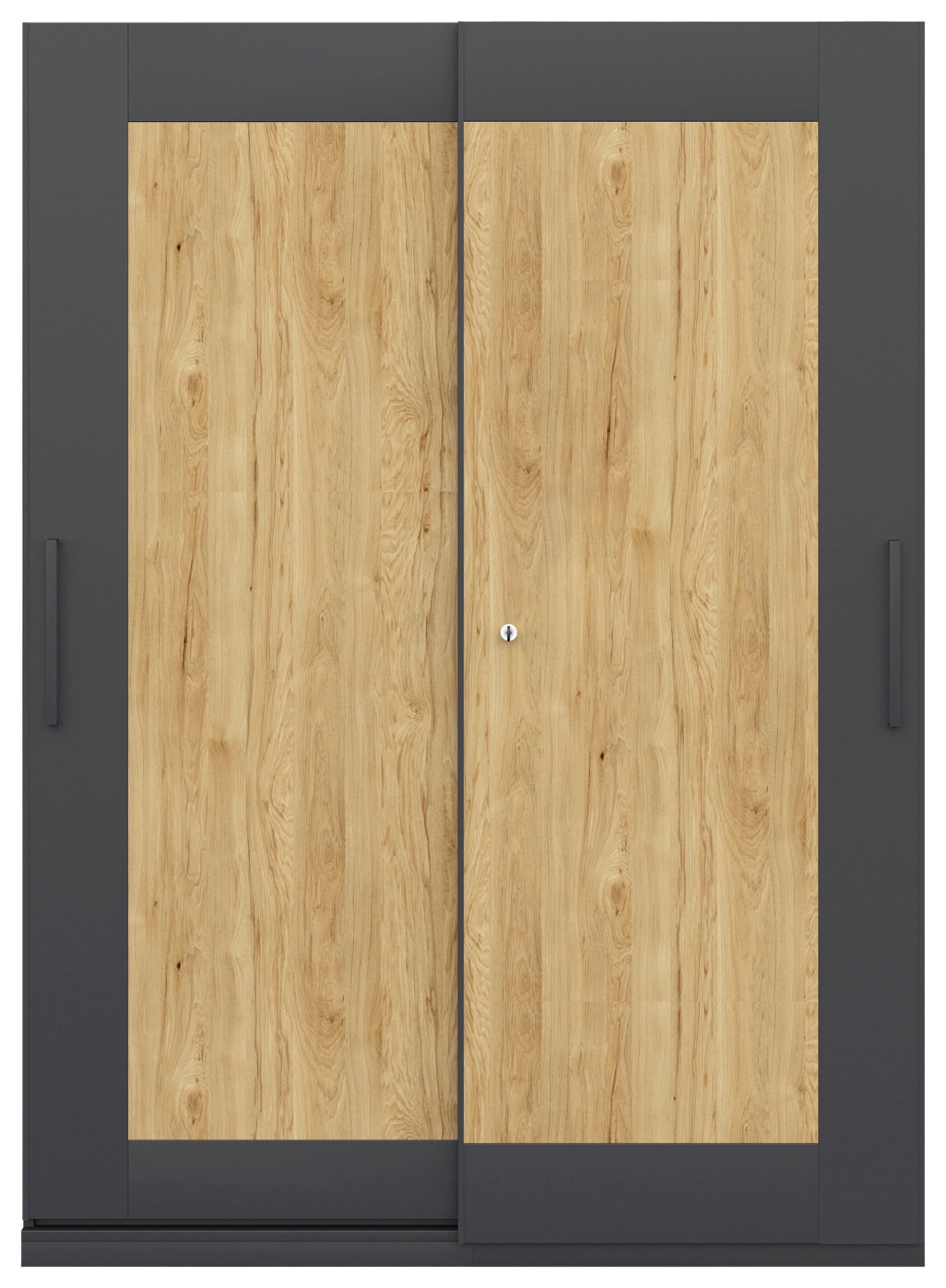 AKTENSCHRANK Hickory  - Hickory, Basics, Holzwerkstoff (160/220,5/42,6cm) - Moderano